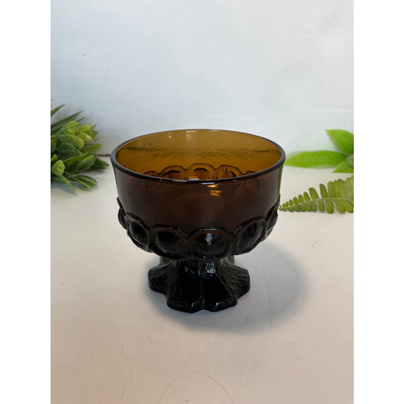 MCM Other - Vintage Tiffin Franciscan Madeira Smoke Brown Dessert Sherbert Cup